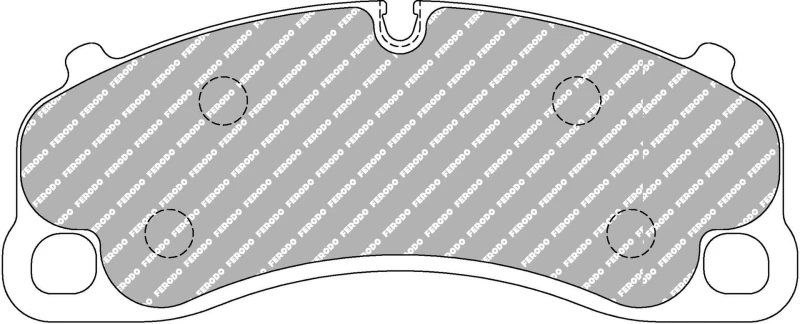 Image of Brake pad set FERODO RACING FCP4664W
