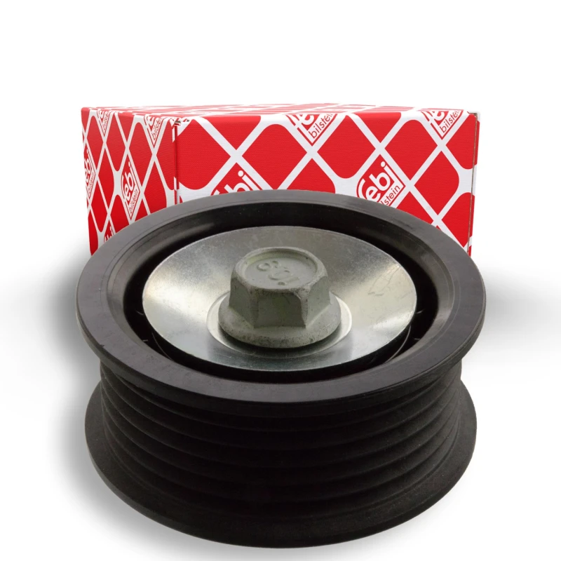 Image of Deflection / guide pulley, V-ribbed belt FEBI BILSTEIN 103978