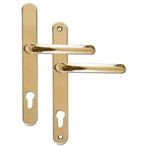 image of LocksOnline Universal 92PZ uPVC Door Handles 243mm 211mm Fixings