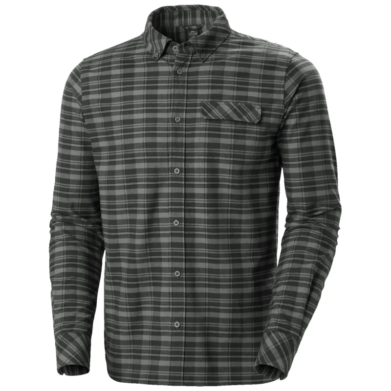 Image of Helly Hansen Shirt Helly Hansen Classic Check Gris Male 2XL