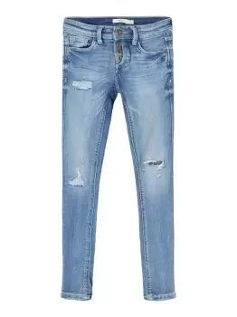 image of NAME IT Skinny Fit Jeans Men Blue