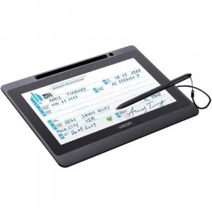 Image of Wacom Signature Set DTU-1141B & sign pro PDF USB Pen holder, signature pad Black
