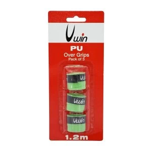 Image of Uwin Over Grip - Pack of 3 - Green