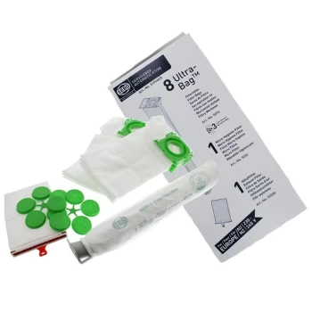 image of Sebo - X7 X8 XP Vacuum Cleaner Paper Bags and Filter Service Box Kit