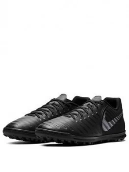 image of Nike Mens Tiempox Legend Club Astro Turf Football Boot Black Size 10 Men