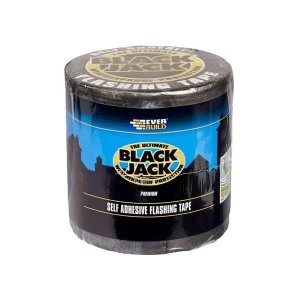 Image of Everbuild Black Jack Flashing Tape, Trade 225mm x 10m