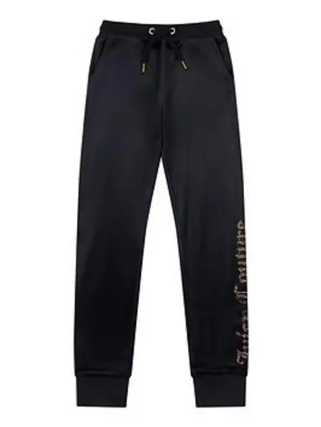 image of JUICY COUTURE Diamond Slim Girls Joggers - Size 8 - 9 Years