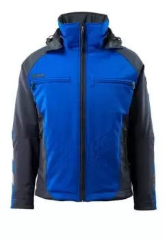 Image of Mascot Workwear 16002 Navy/Royal Blue Softshell Jacket, M