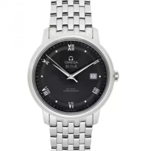 image of De Ville Prestige Co-Axial 39.5mm Automatic Grey Dial Steel Mens Watch