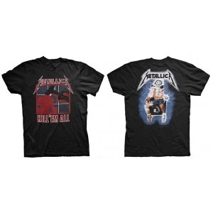 Image of Metallica - Kill 'Em All Unisex Medium T-Shirt - Black