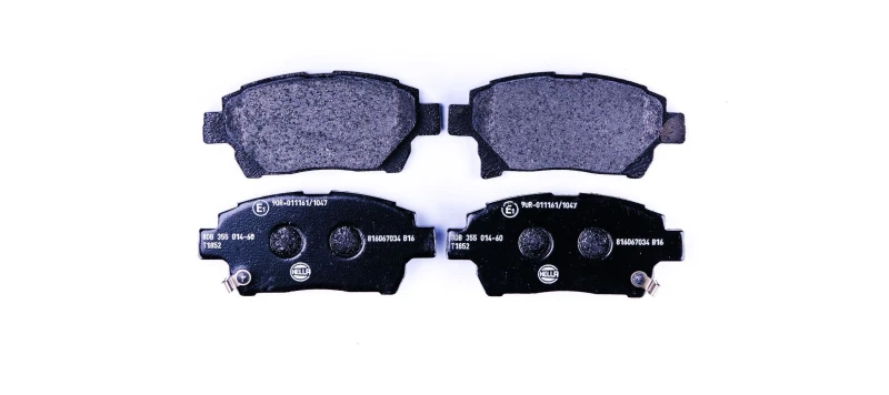 Image of HELLA Brake pad set HELLA 8DB 355 014-601