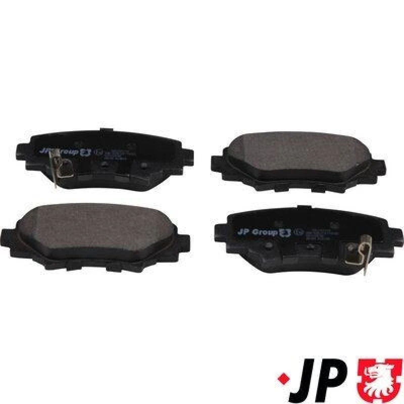 Image of JP GROUP Brake pad set JP GROUP 3863701110
