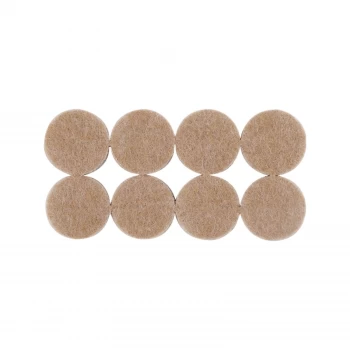 Image of Select Hardware Feltgard Round Pads 25mm 16 pack