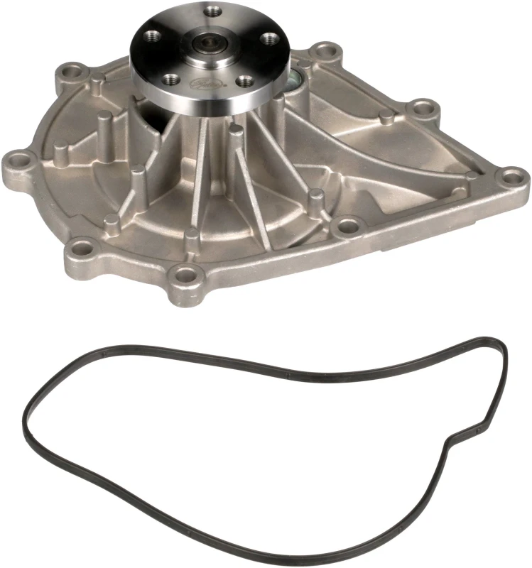 Image of GATES WP5014HD Water pump FleetRunner Metal, for V-ribbed belt pulley, with gaskets/seals Metal Water Pump (1260)