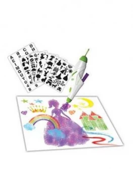 image of Lexibook Aerograph - Electronic Spray Marker With Stencils And Pens