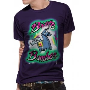 Image of Fortnite - Unisex XL Brite Bomber Airbrush T-Shirt (Multi-colour)