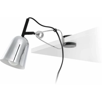 image of Faro Studio - 1 Light Clip On Spotlight Chrome, E14