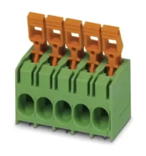 Image of Phoenix Contact PLH 16/ 8-10 8-pin PCB Terminal Strip, 10mm Pitch