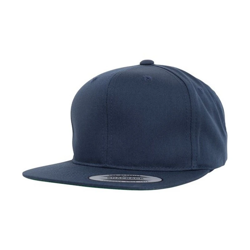 Image of Flexfit Pro-style Twill Snapback Cap in Navy Navy Unisex One Size