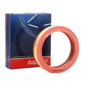 Image of TOPRAN Air filter Filter Insert 100 619 Engine air filter,Engine filter VW,AUDI,SKODA,GOLF III (1H1),GOLF II (19E, 1G1),Lupo (6X1, 6E1)