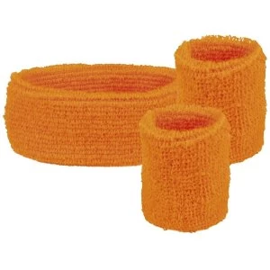 Sweatbands Orange (Set Of 3)