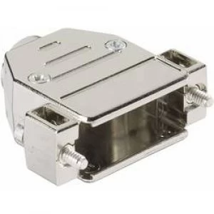 Image of D SUB housing Number of pins 15 Plastic metallised 180 Silve