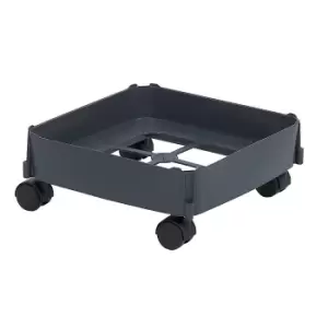 image of Dolly, max. load 80 kg, for 90 l capacity, castors for hard floors