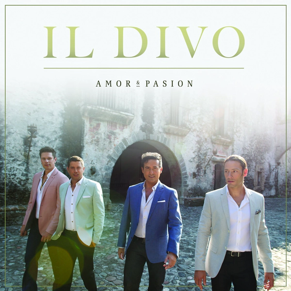 image of Il Divo Amor Passion Full Studio Album Classical Songs Audio CD