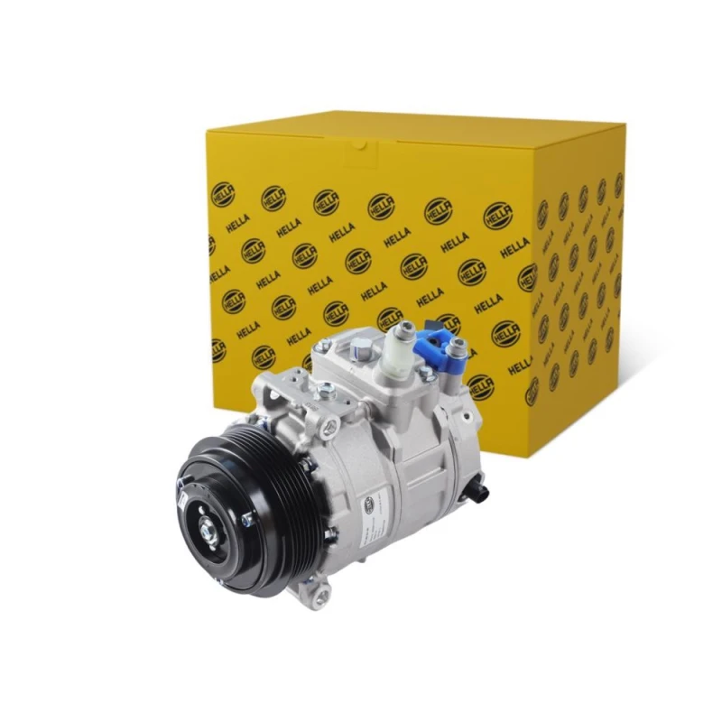 Image of HELLA Air conditioning compressor HELLA 8FK 366 201-901