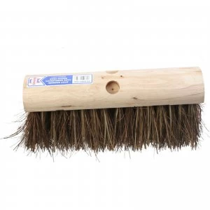Image of Faithfull Stiff Bass / Cane Saddleback Broom Head 13"