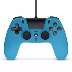 image of Gioteck VX-4 Blue Gamepad Analogue / Digital PlayStation 4