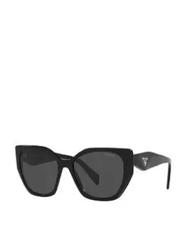 image of Prada Pillow Sunglasses -Black