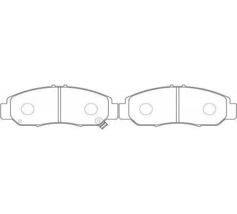 Image of Brake pad set VALEO 302468
