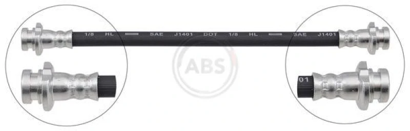 Image of A.B.S. Brake hose A.B.S. SL 1026