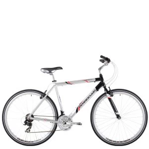 image of Barracuda Liberty Mens Hybrid Bike 21" - Silver