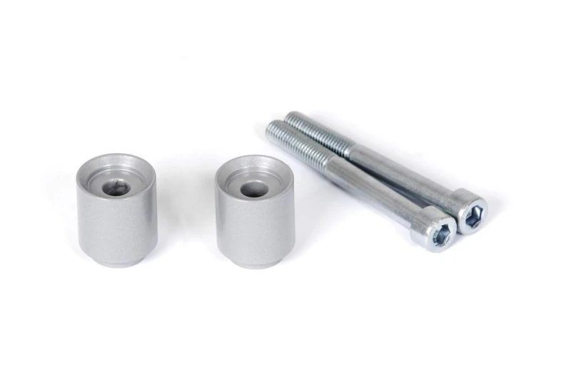 Image of LEH.07.039.118/30/S - LEH.07.039.118/30/S - SW Motech 30mm Handlebar Riser - BMW F 800 GS 2008-2019 - Silver Silver LEH.07.039.118/30/S