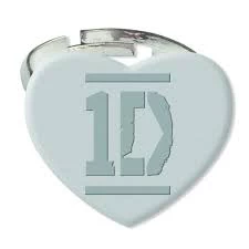 Image of One Direction - Silver Colour Heart Ring