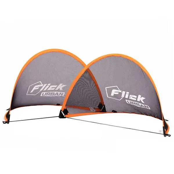Image of Football Flick Pop up Goals - Orange One Size