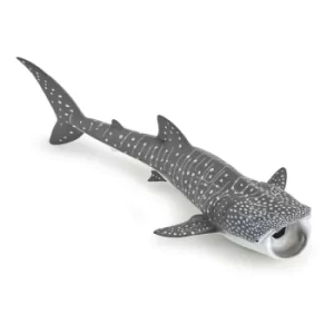 image of PAPO Marine Life Whale Shark Toy Figure, Three Years or Above, Grey/White (56039)