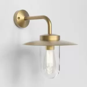 Image of Astro Portree LED Outdoor Wall Light Coastal Solid Brass IP44, E27