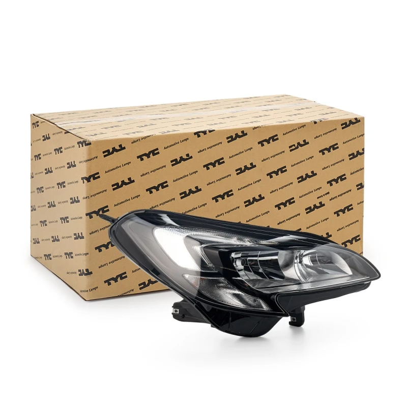 Image of TYC 20-15017-16-2 Headlights LED, with electric motor, Right Headlight (259)
