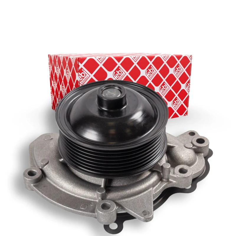 Image of FEBI BILSTEIN 29848 Water pump Cast Aluminium, non-switchable water pump, with gasket/seal Cast Aluminium Water Pump (1260)