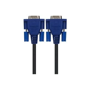 image of Maplin VGA D-Sub Male to VGA D-Sub Male Monitor Cable (1.5m)