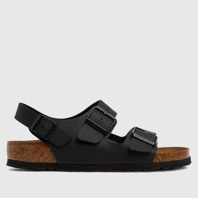 Image of BIRKENSTOCK milano sandals in Black UK 7 (EU 40)
