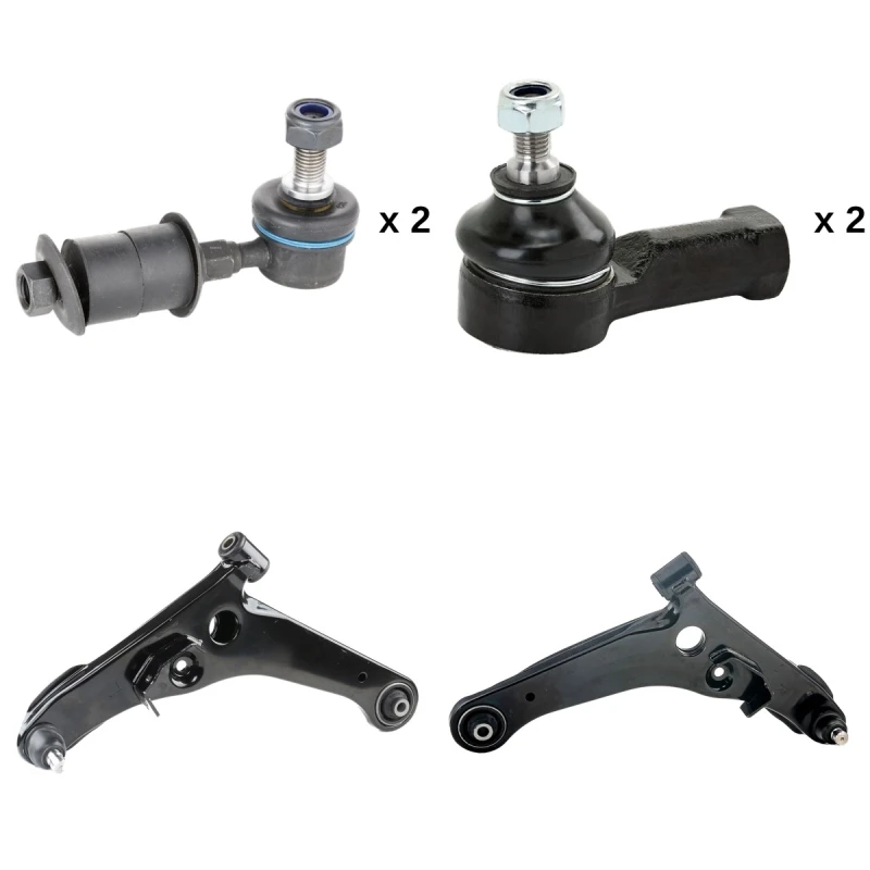Image of RIDEX 772S0391 Control arm repair kit Front Axle Suspension Kit (772)