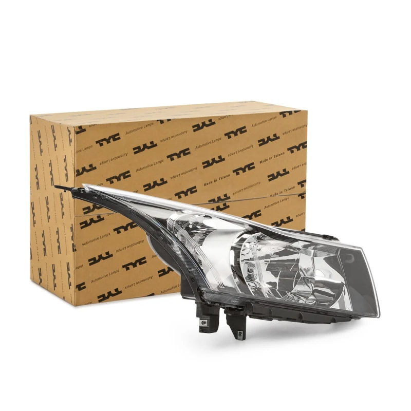 Image of TYC 20-12939-05-2 Headlights H4, with electric motor, Right Headlight (259)