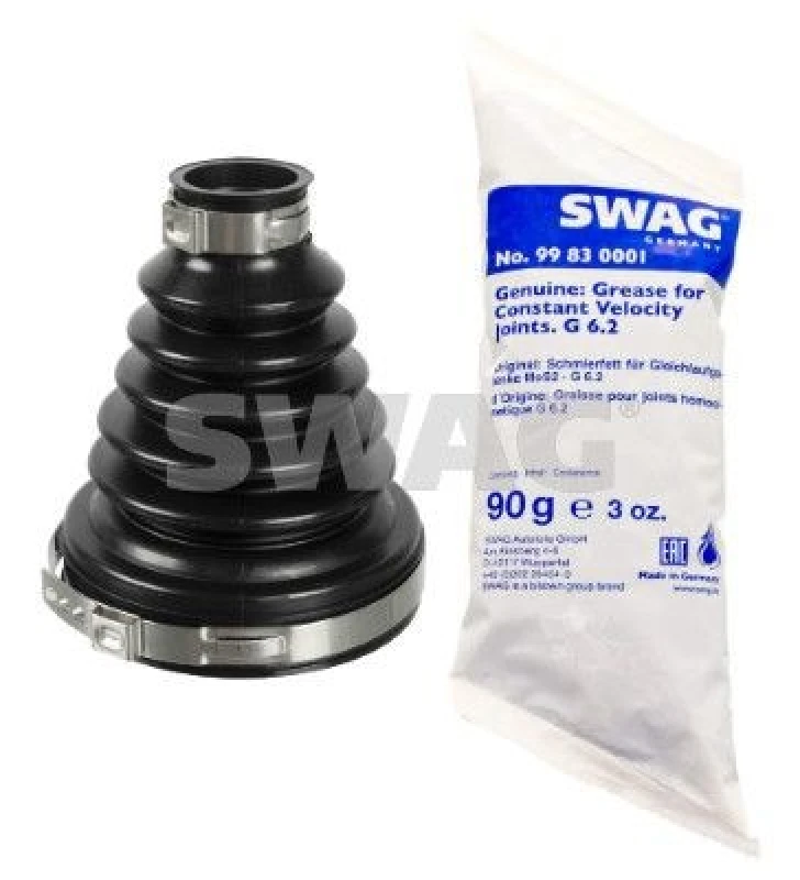 Image of CV boot kit, drive shaft SWAG 33 10 1661