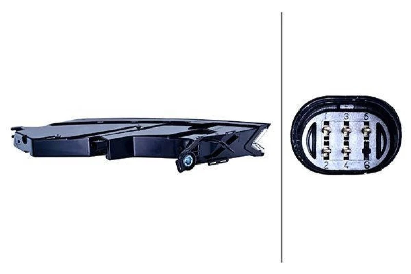 Image of HELLA 2SD 015 386-551 Rear light Left, LED Combination Rearlight (391)