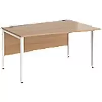 Image of Dams International Wave Desk MB14WRWHB 1,400 x 990 x 725 x 800 - 990 mm