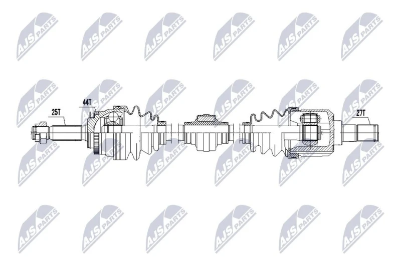 Image of NTY Drive shaft NTY NPW-HY-646